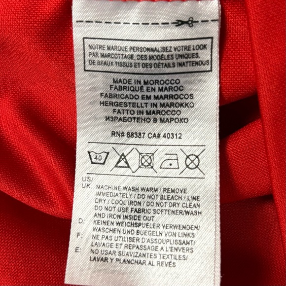 Adidas Spain 2011-12 Home Football Soccer Iniesta Red Jersey Youth Boy's L/XL - Picture 7 of 9